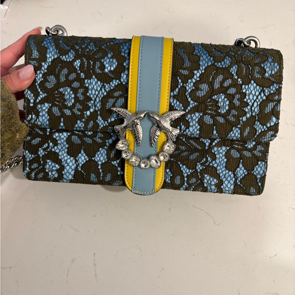 PINKO Love bag lace edition